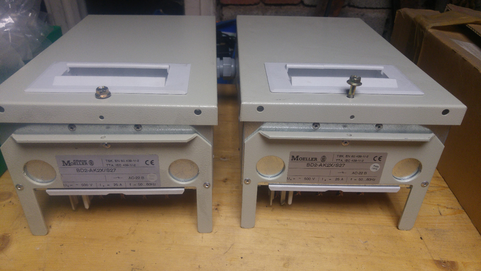 Klöckner und Möller BD2-AK2X S27 25 Ampere Abgangskasten 1